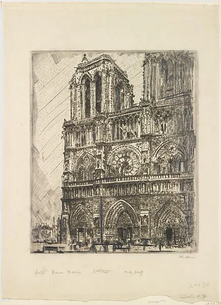 Notre Dame, Paris — John Marin