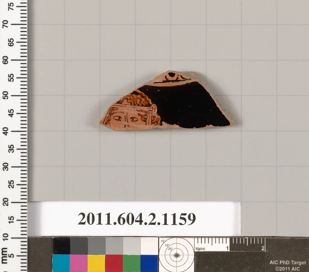 Terracotta fragment of an oinochoe (jug)? — Unknown