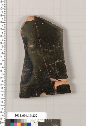 Terracotta fragment of a krater (deep bowl)?