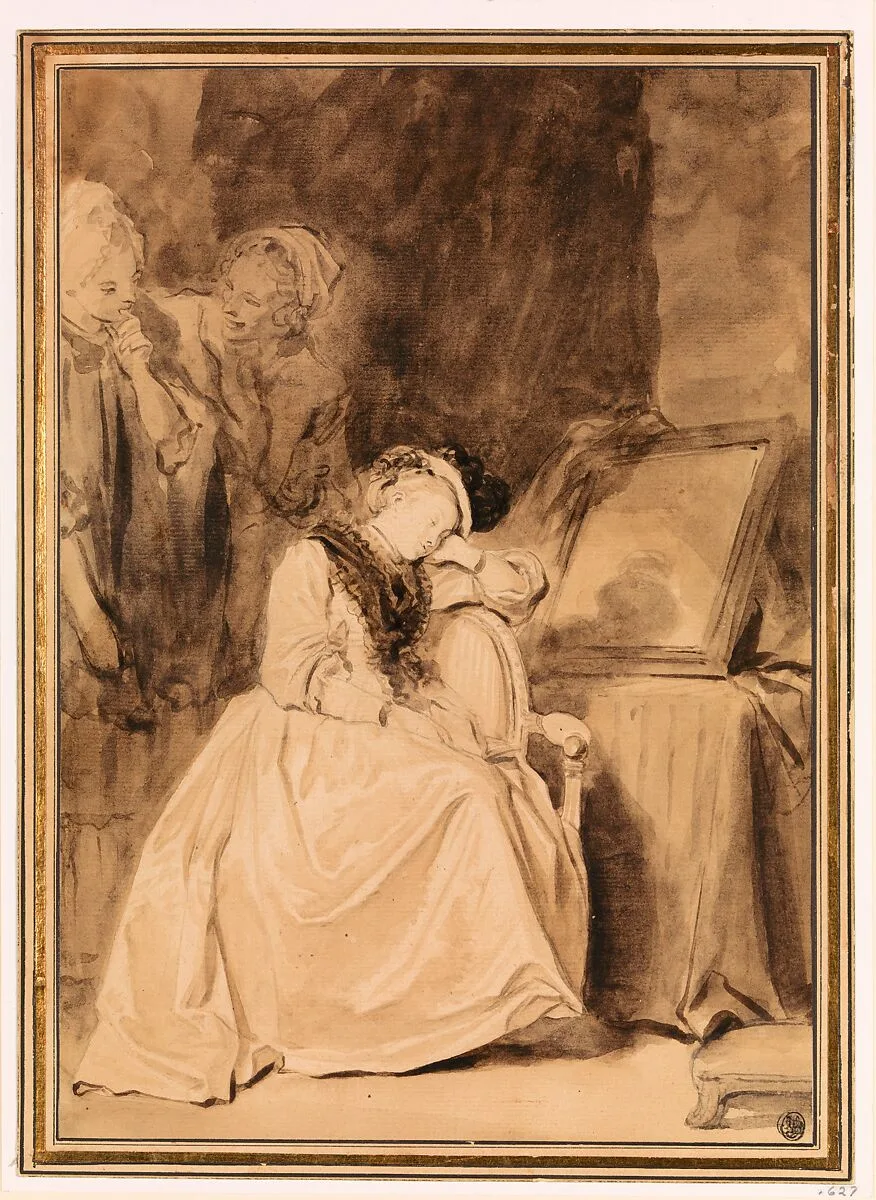 The Dreamer — Jean Honoré Fragonard