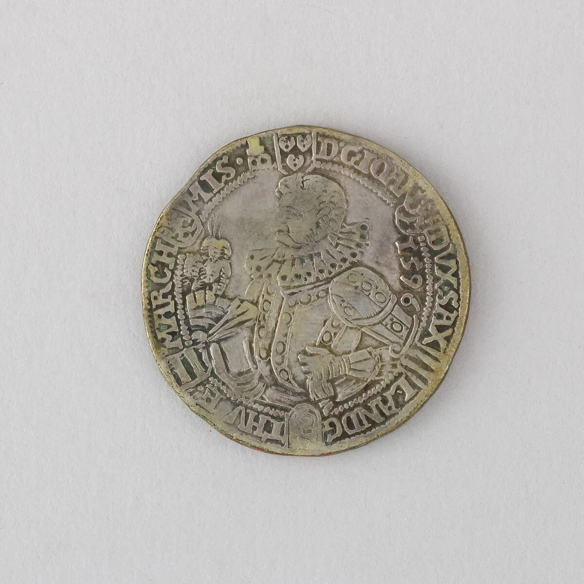 Coin Showing Friedrich Wilhelm, Elector of Saxony — Unknown