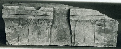 Capital with Palm Leaves