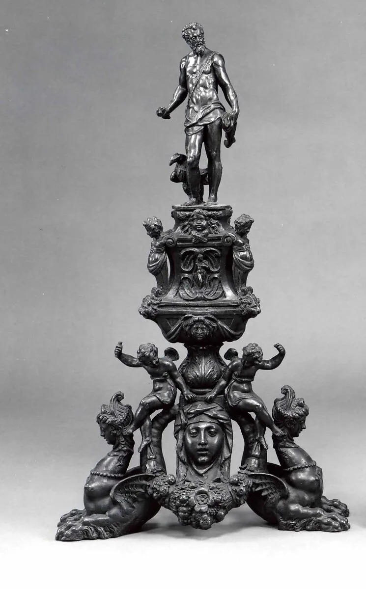 Andiron with the Figure of Jupiter — Niccolò Roccatagliata