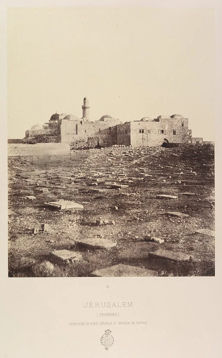 Jérusalem. (Environs) Montagne de Sion. Cenacle et Maison de Caiphe. — J. Blondeau et Antonin|Louis de Clercq|H. Jannin