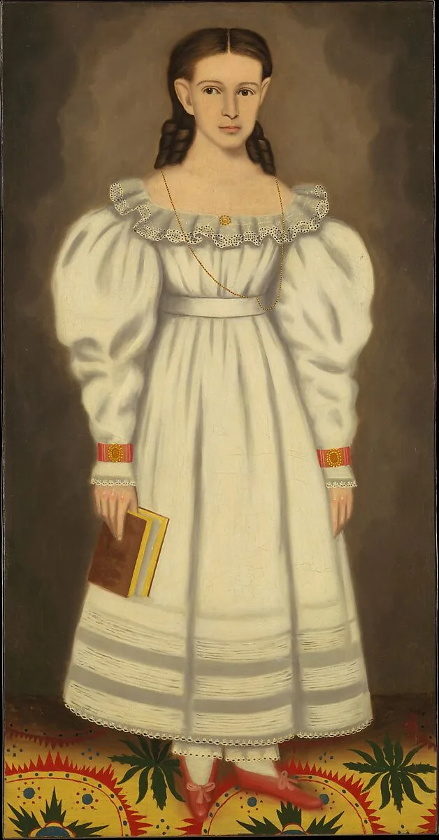 Girl of the Bangs-Phelps Family — Erastus Salisbury Field
