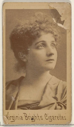 From the Actors and Actresses series (N45, Type 5) for Virginia Brights Cigarettes