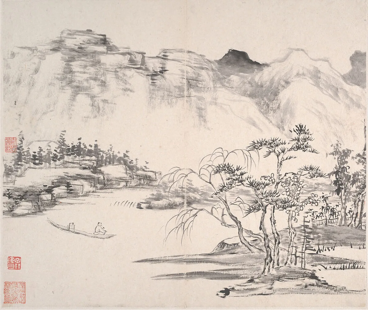 清 伊秉綬 山水 冊|Landscapes — Yi Bingshou