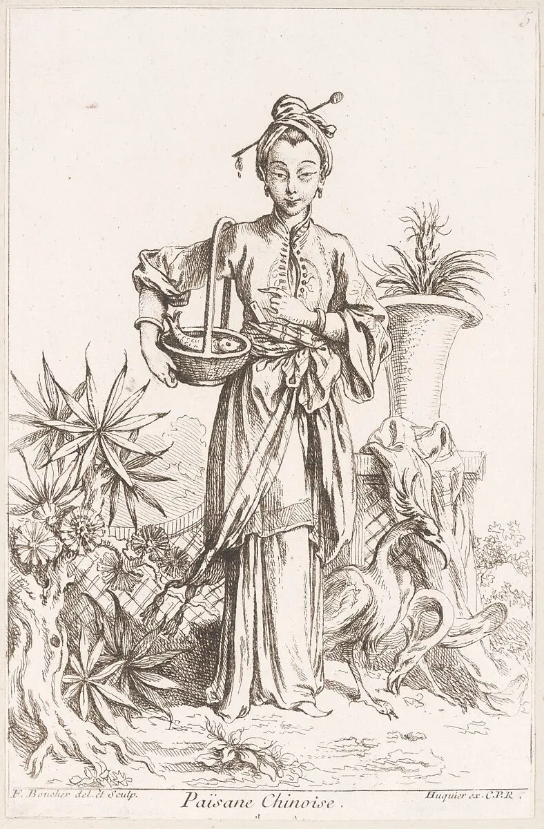 Chinese Peasant — François Boucher|Chez Huquier