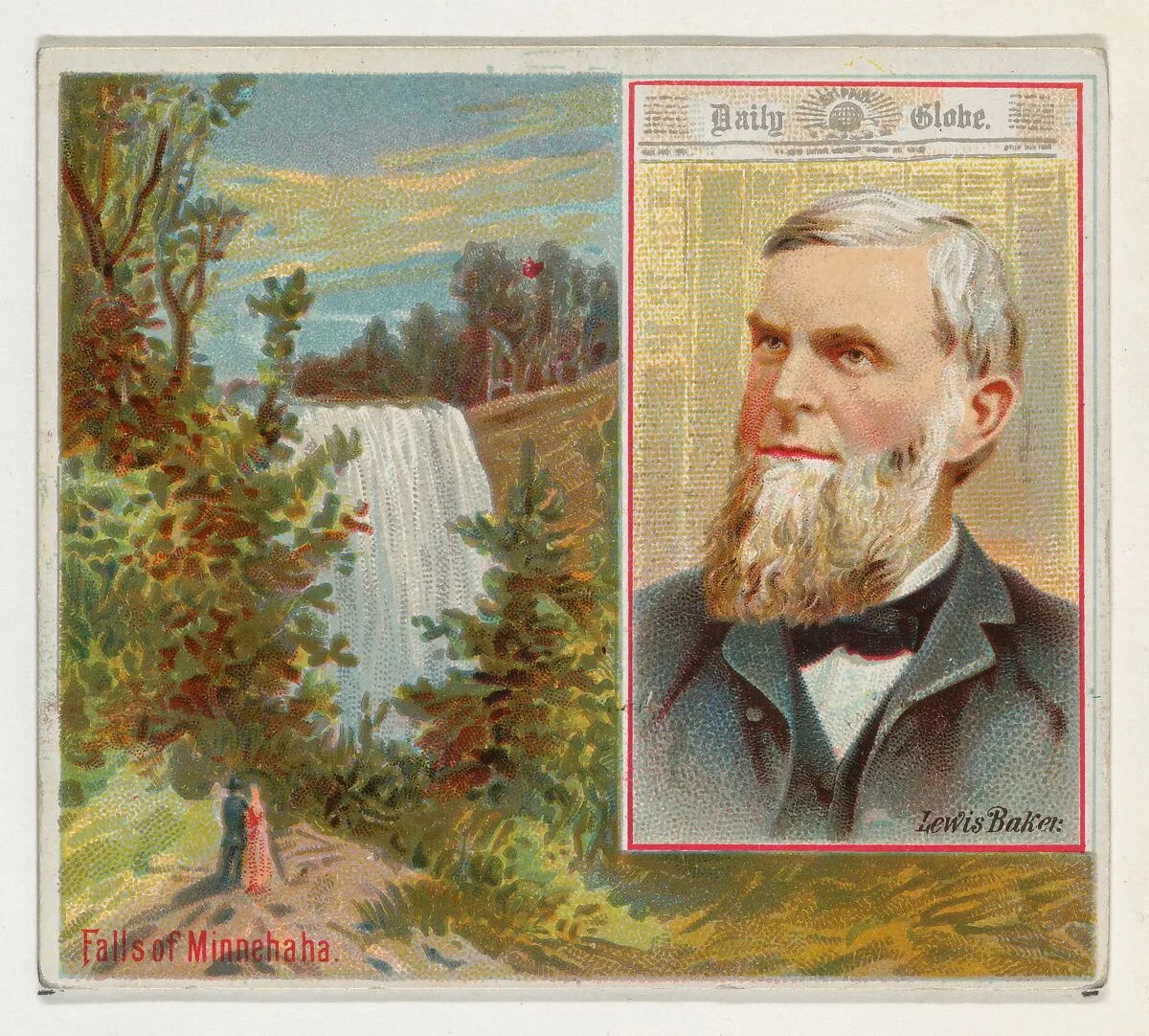 Lewis Baker, St. Paul Daily Globe, from the American Editors series (N35) for Allen & Ginter Cigarettes — Allen & Ginter