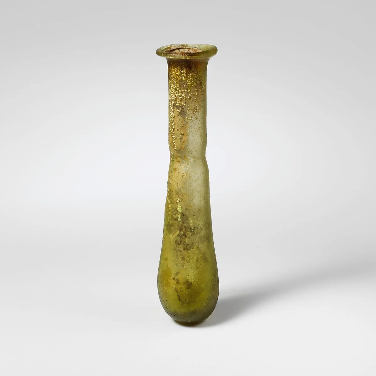 Glass perfume bottle — Unknown