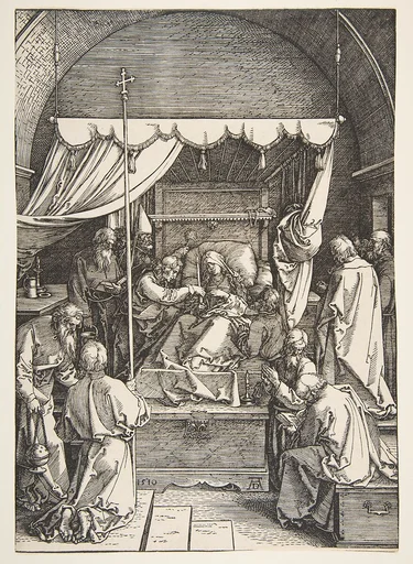 The Death of the Virgin, from the The Life of the Virgin