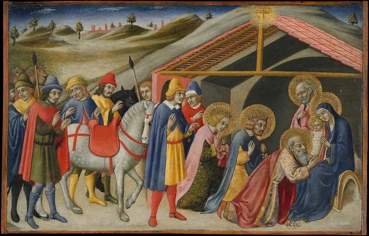 The Adoration of the Magi — Sano di Pietro (Ansano di Pietro di Mencio)