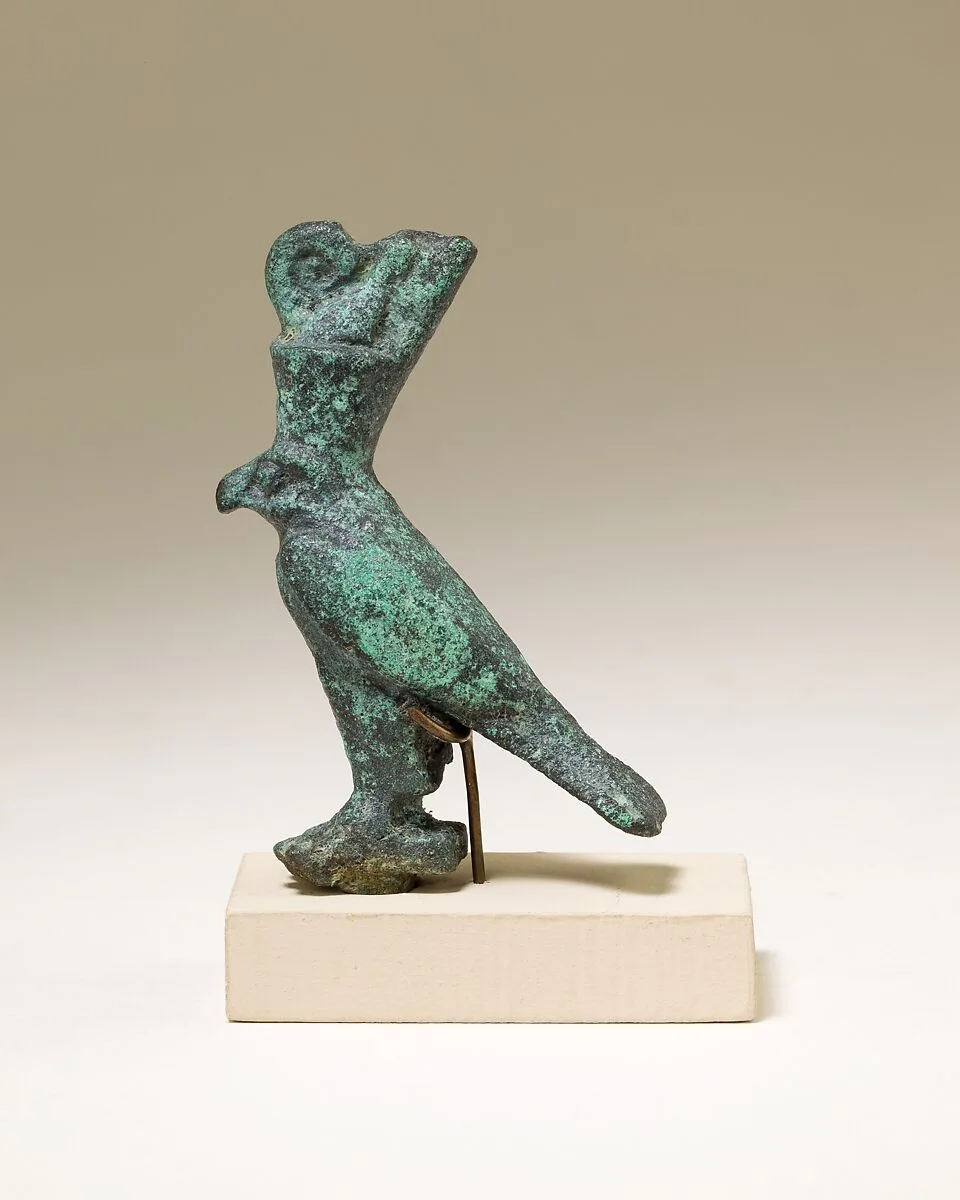 Horus falcon in double crown — Unknown