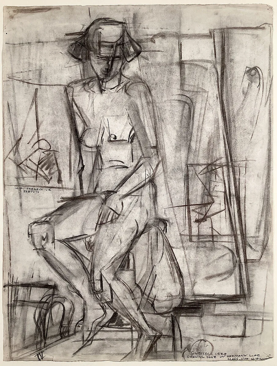 Untitled (female figure study) — Glenn Wessels