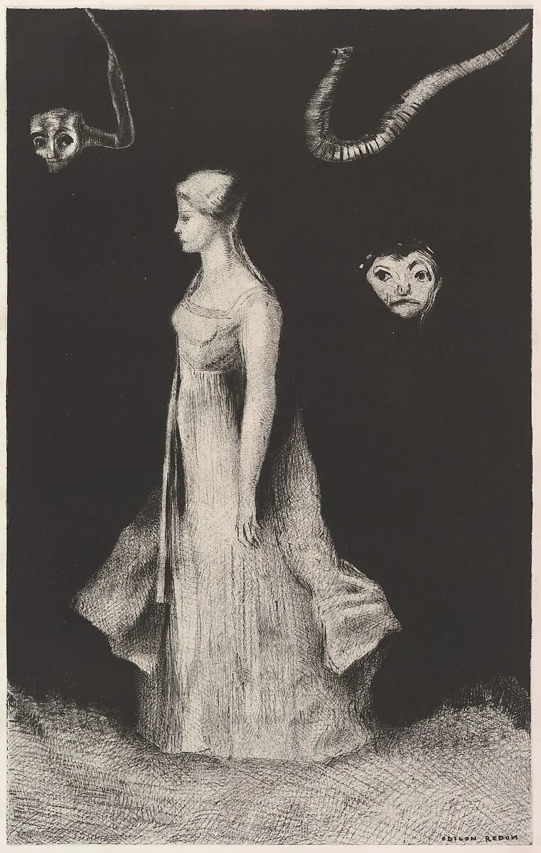 Haunting — Odilon Redon