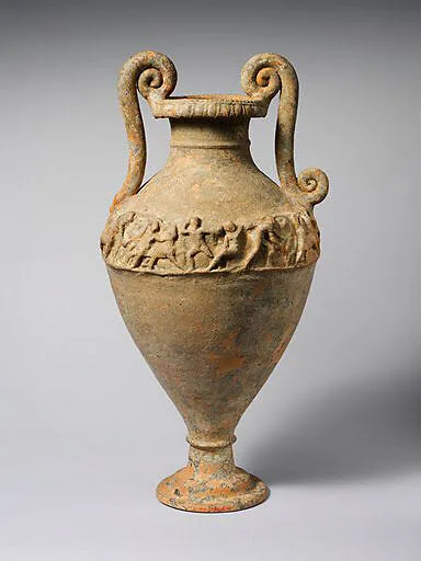 Terracotta neck-amphora (jar) — Bolsena Group