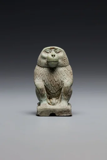 Amulet: Squatting Baboon