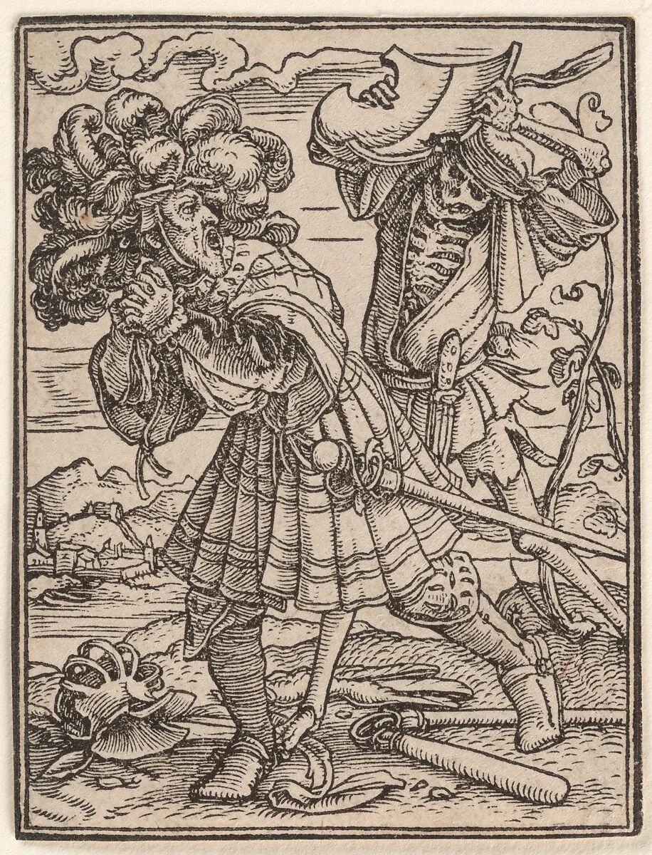 The Count, from The Dance of Death — Hans Holbein the Younger|Hans Lützelburger