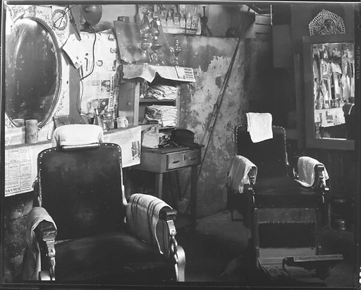 [Barber Shop Interior, Atlanta, Georgia]