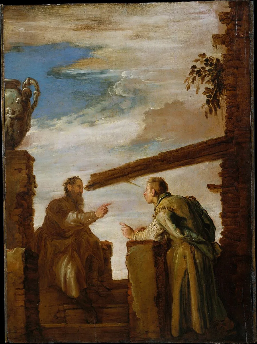 The Parable of the Mote and the Beam — Domenico Fetti