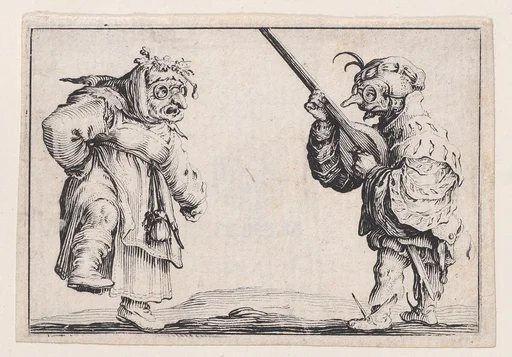 Les Danseurs Au Luth (The Dancers with a Lute), from Les Caprices Series A, The Florence Set