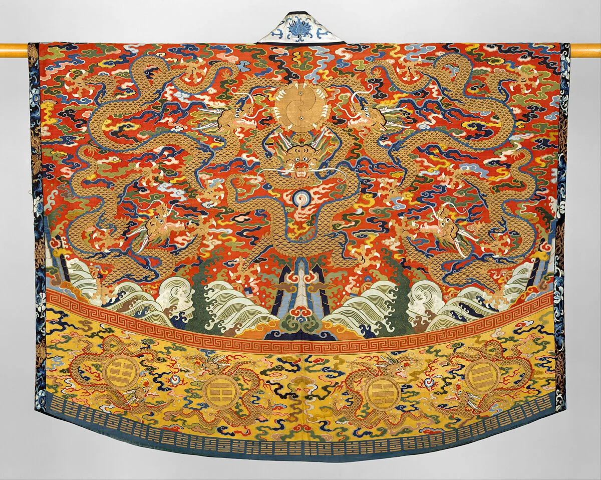 明/清 緙絲絳衣|Daoist Robe — Unknown