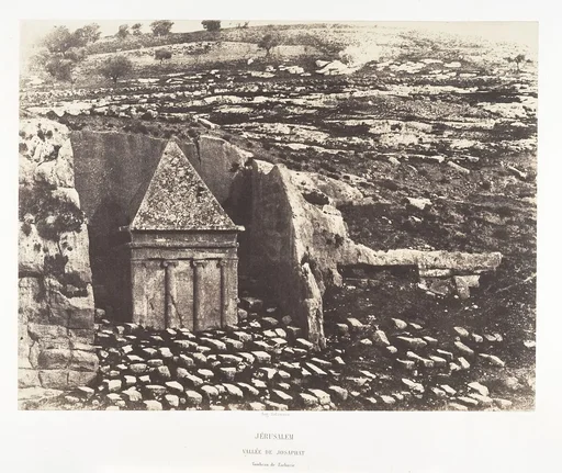 Jérusalem, Vallée de Josaphat, Tombeau de Zacharie
