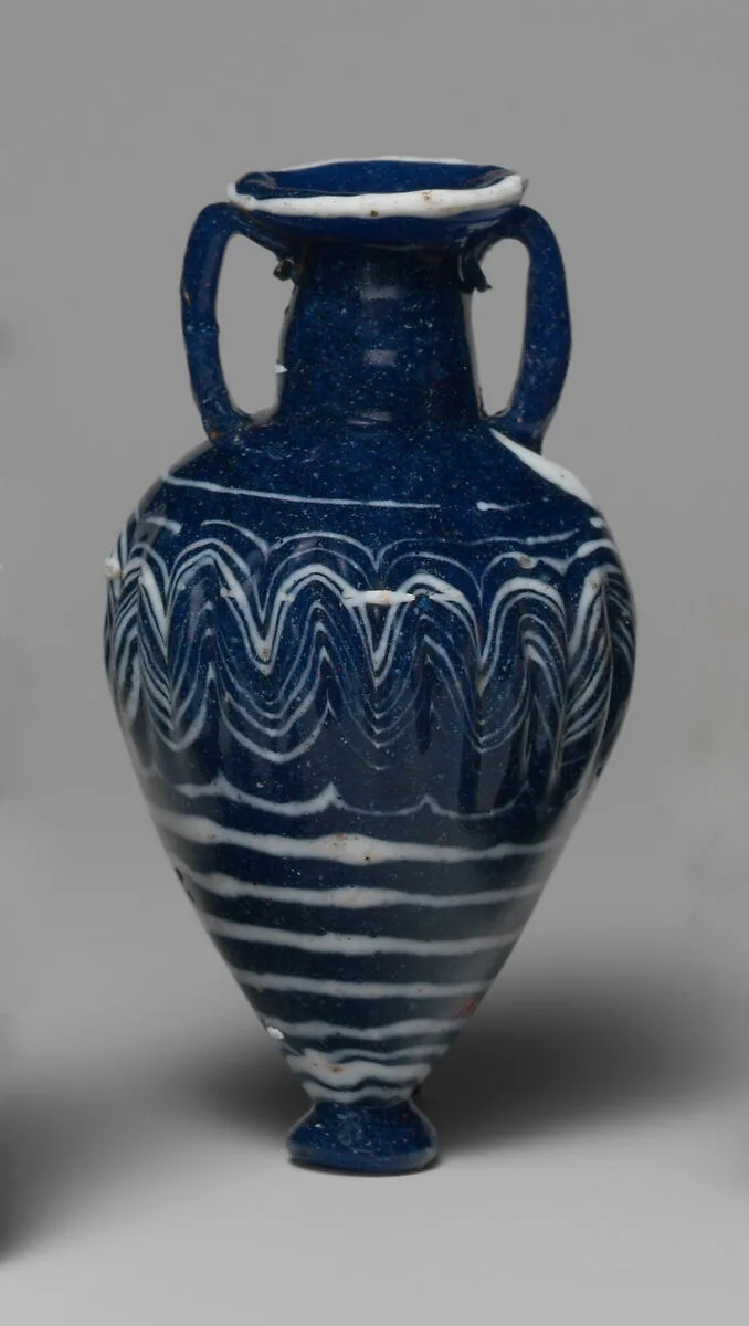 Glass amphoriskos (perfume bottle) — Unknown