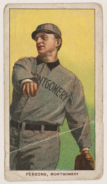 Arch Persons, Montgomery, from Coupon Cigarettes Baseball Issue, 1910 — Coupon Cigarettes