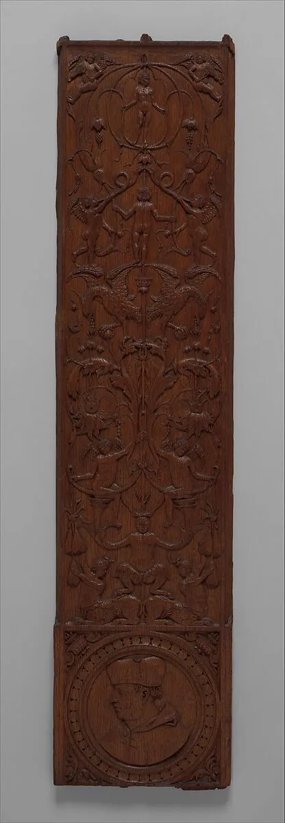 Choir screen panel (one of six) — Nicolas Castille