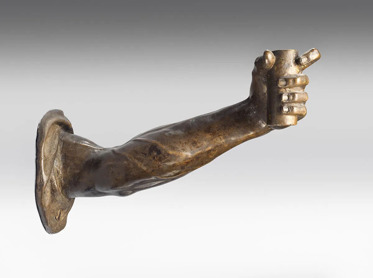 Torch-bearing arm — Unknown