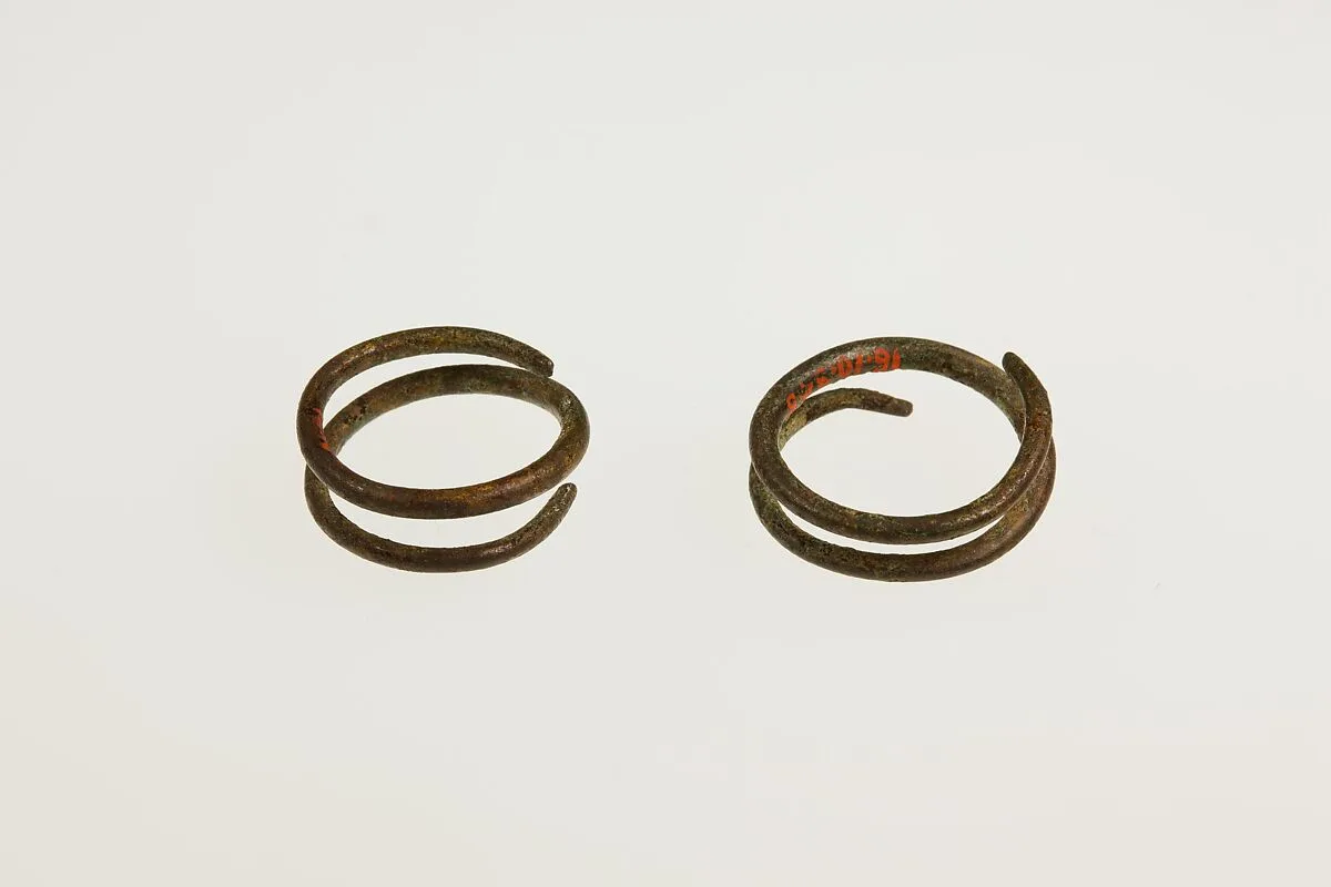 Pair of Earrings (with 16.10.345) — Unknown