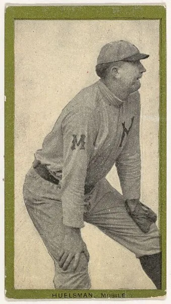 Huelsman, Mobile, from the Baseball Players (Green Borders) series (T211) issued by Red Sun Cigarettes — Red Sun Cigarettes