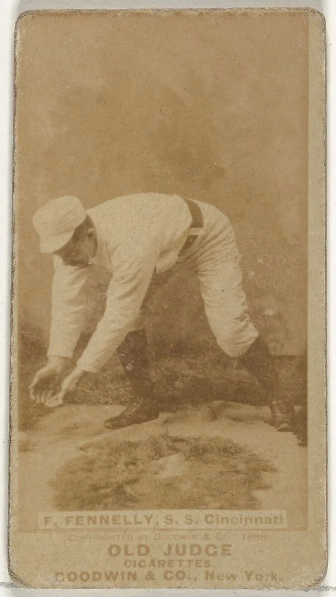 Francis John "Frank" Fennelly, Shortstop, Cincinnati, from the Old Judge series (N172) for Old Judge Cigarettes — Goodwin & Company