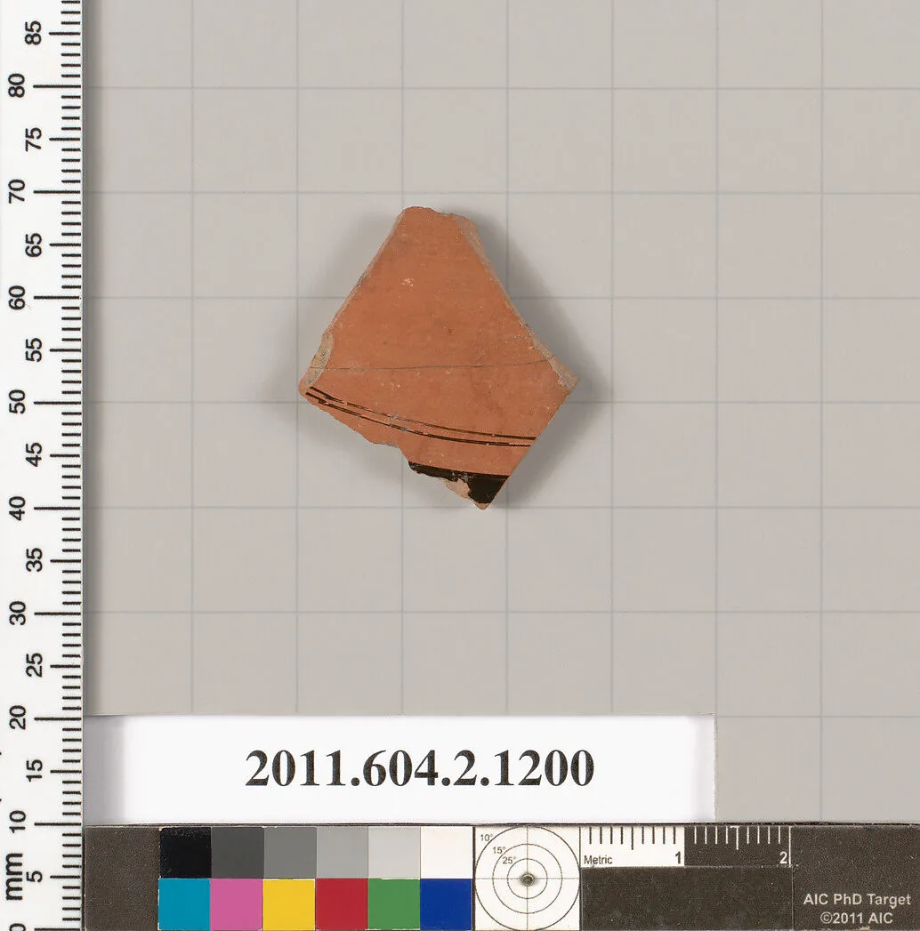 Terracotta fragment from an open shape — Unknown