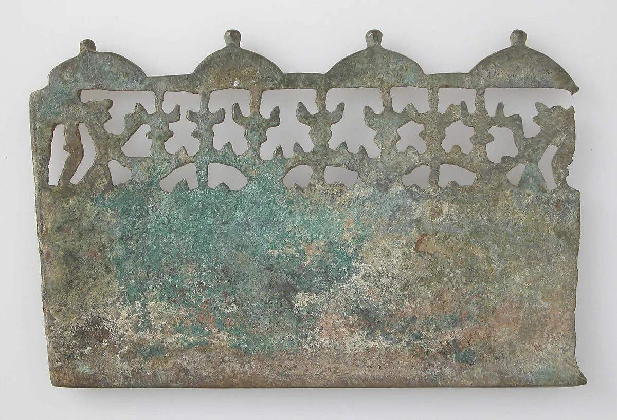 Panel from a Choros (lighting frame) — Unknown