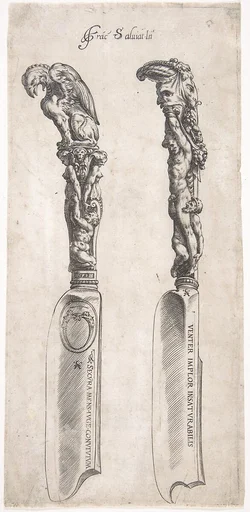 Design for Two Knife Handles