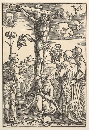 Christ on the Cross with the Virgin and Saints Longinus, Mary Magdalen and John