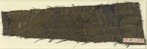 Textile with Lions and Peacocks