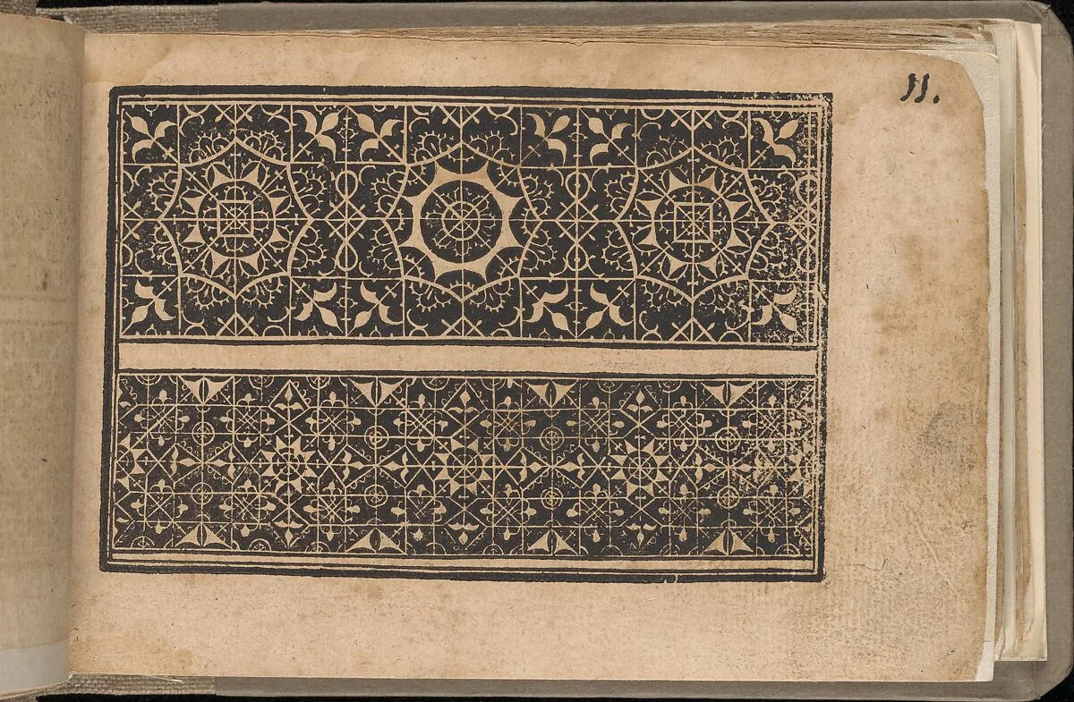 Schön newes Modelbuch (Page 11r) — Sigismundus Latomus