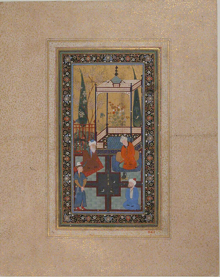 Garden Scene — Unknown