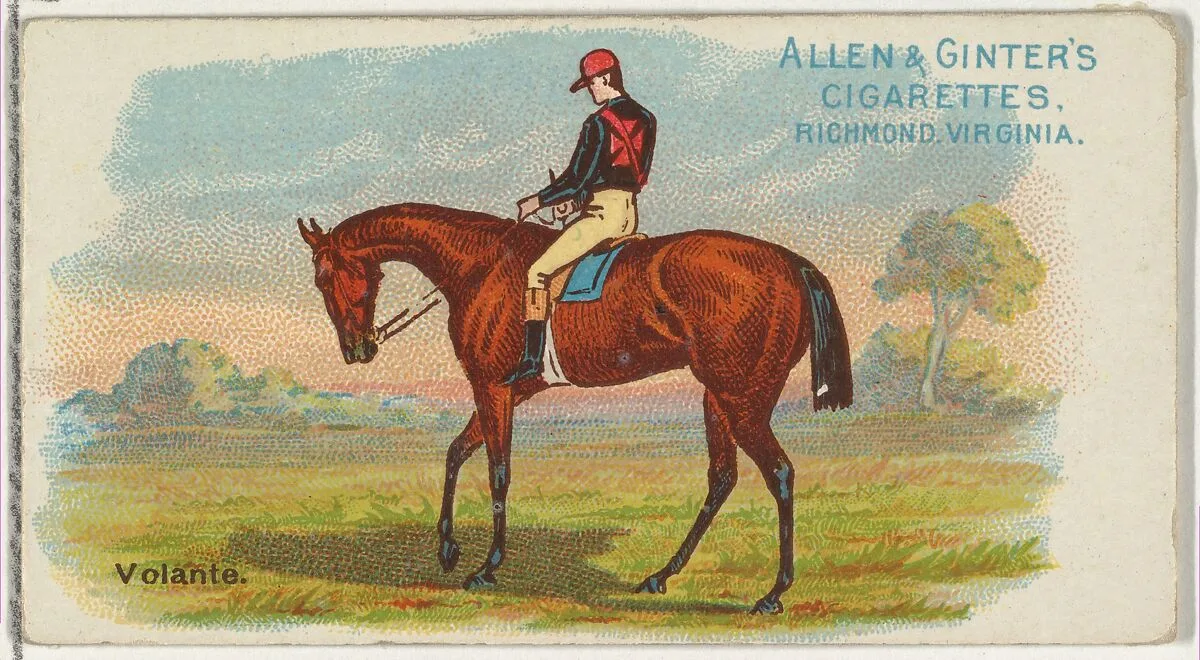 Volante, from The World's Racers series (N32) for Allen & Ginter Cigarettes — Allen & Ginter|Lindner, Eddy & Claus