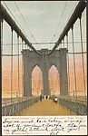 The Promenade on Brooklyn Bridge, New York