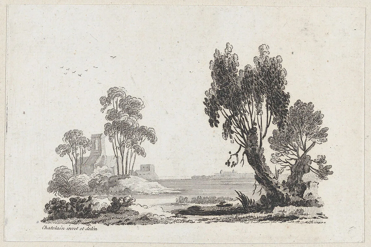 Landscape — Jean-Baptiste-Claude Chatelain