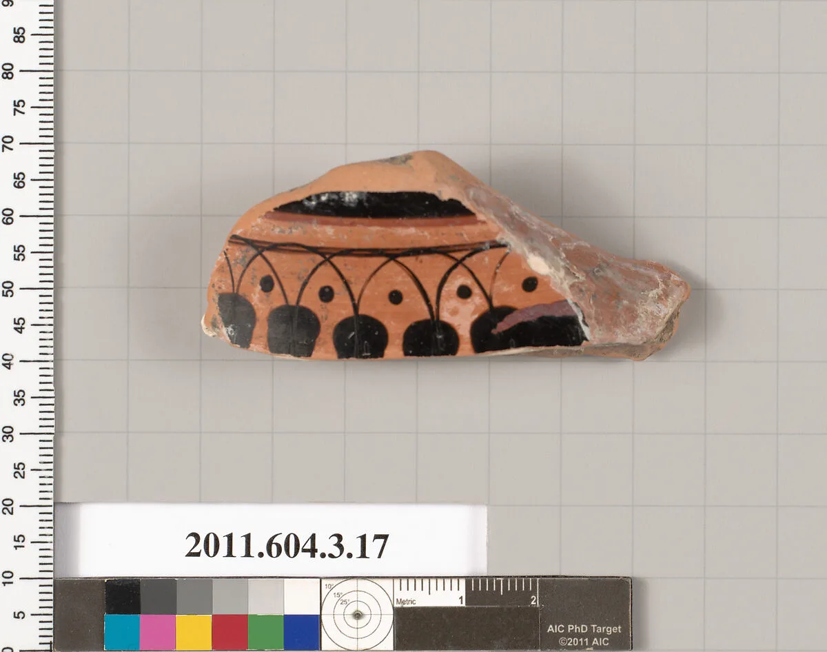 Terracotta fragment of a pelike (jar) — Unknown