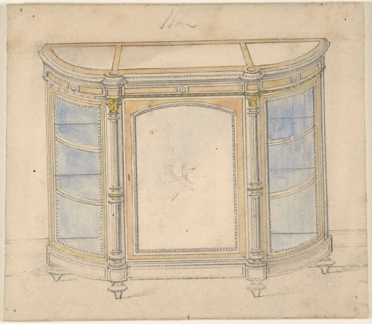 Cabinet Design — Anonymous, British, 19th century