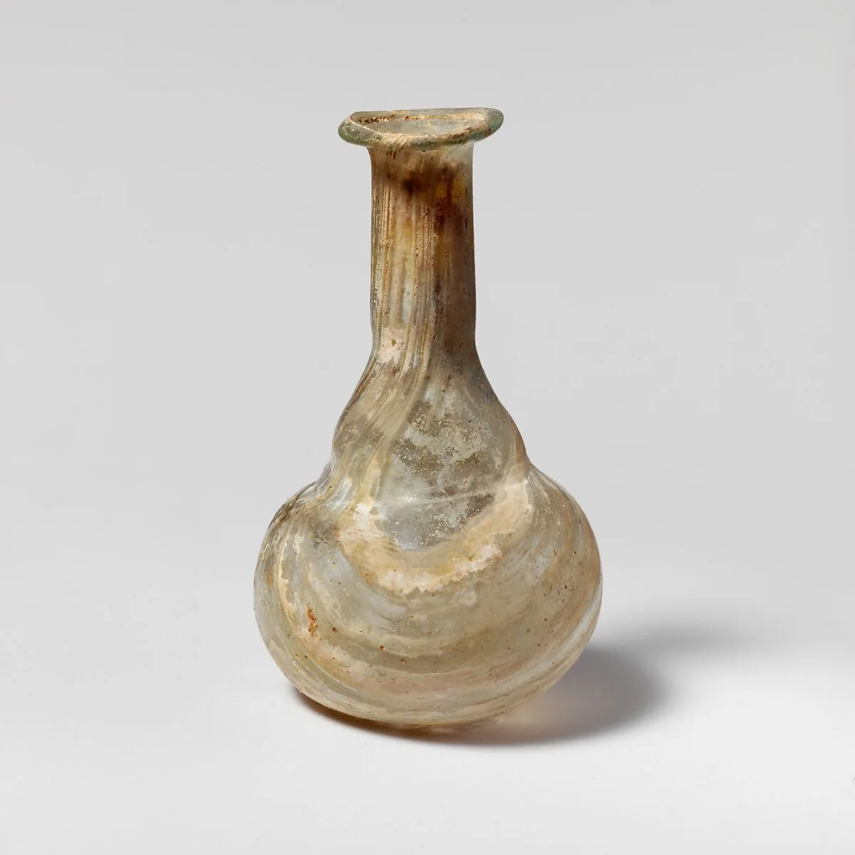 Glass perfume bottle — Unknown