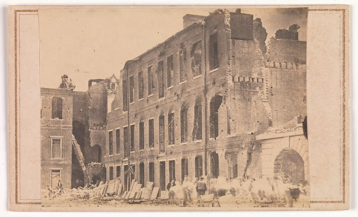 The Evacuation of Fort Sumter, April 1861 — Osborn's Gallery|J. M. Osborn