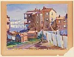 Old Houses, Chelsea — John Whorf