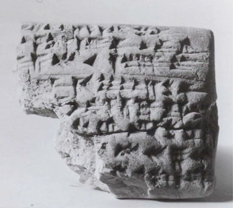 Cuneiform tablet: account of barley as agricultural dues, Ebabbar archive — Unknown